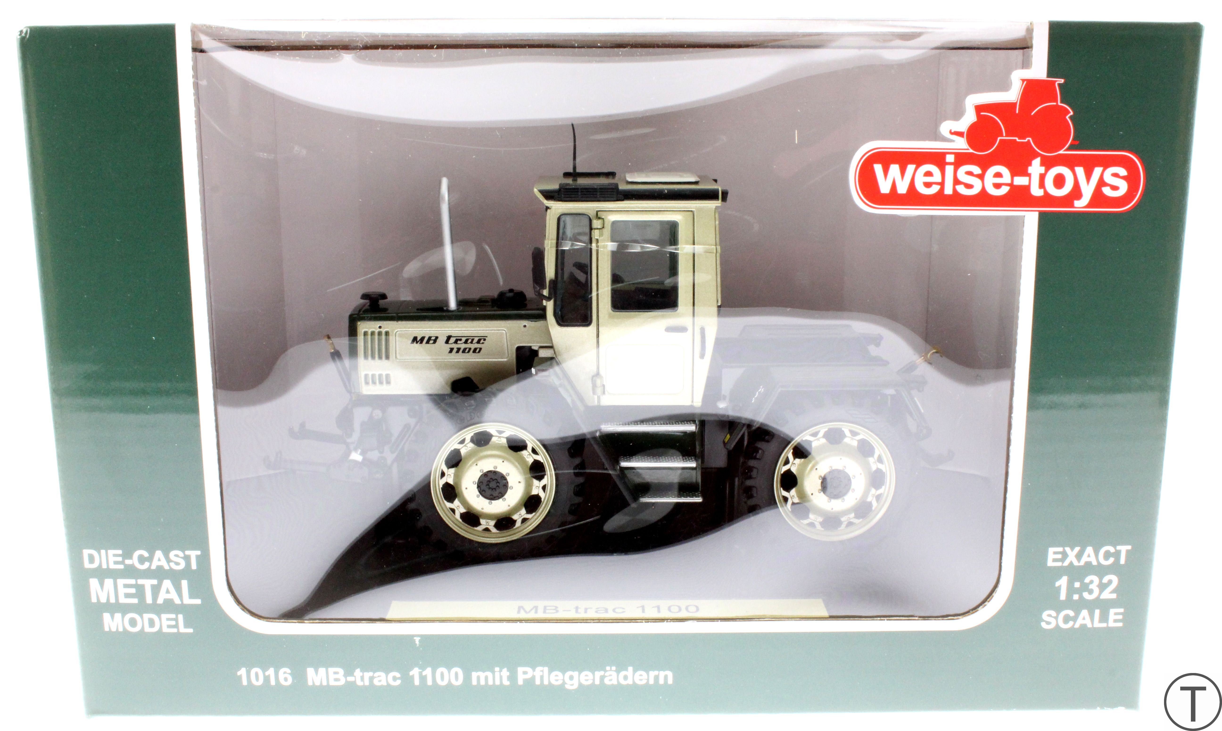Weise-Toys 1016 - MB-trac 1100 mit Pflegerädern Karton vorne