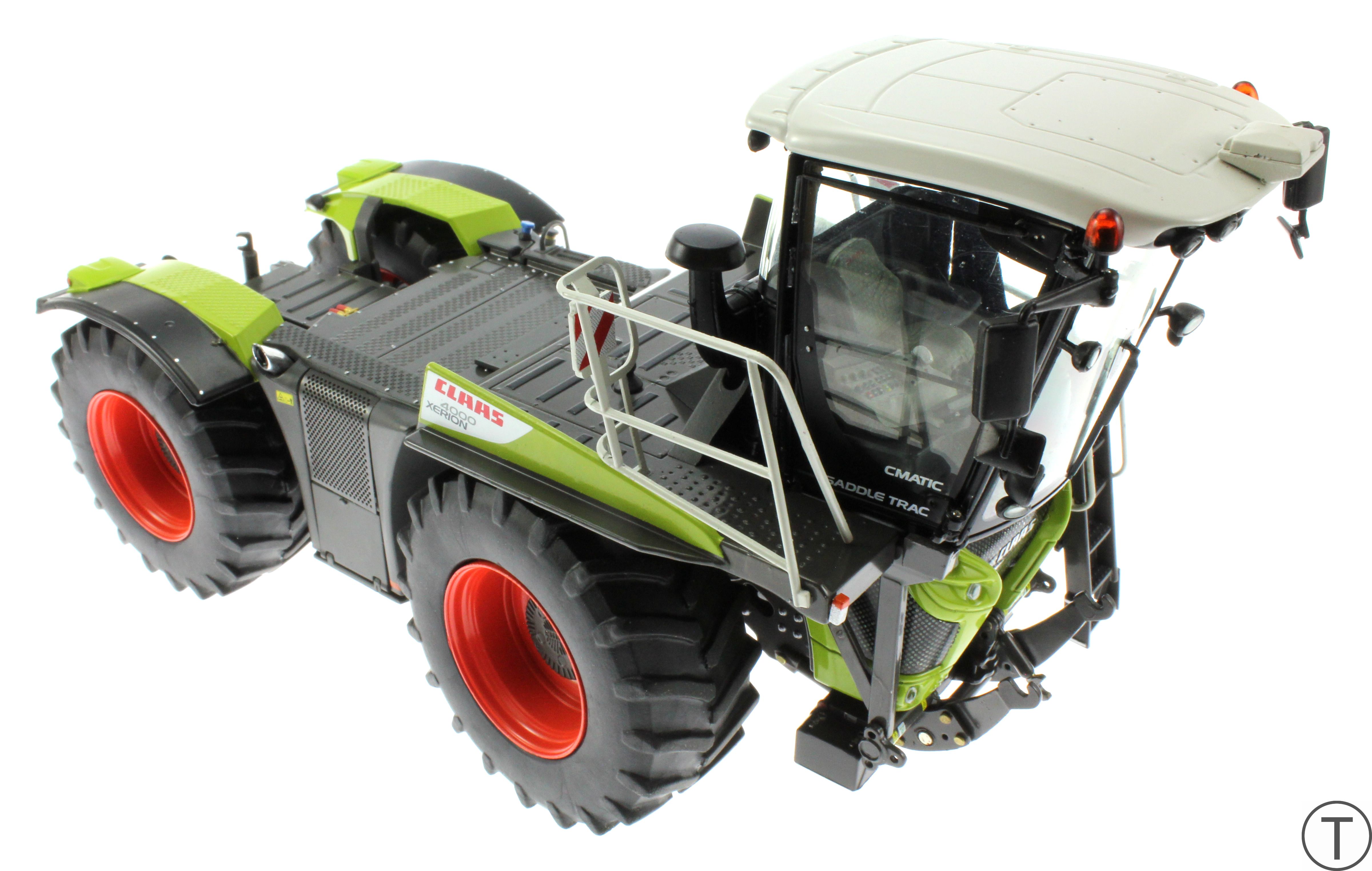 Weise-Toys 1030 - Claas Xerion 4000 Saddle Trac - Claas Edition unten vorne links