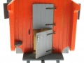 Bauwagen 1:32 Orange  Tür