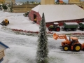 Farmworld Fehmarn Winter 2014 - Verschneite Scheune