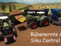 Rübenernte mit Siku Control 32 - Traktoren und LKW