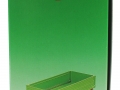 Siku 2551 - Zweiachs Anhäger grün Karton Seite