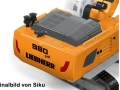 Siku 6740 - Liebherr R980 SME Raupenbagger Control 32 Motor nah