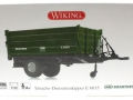 Wiking 7348 - Brantner E6035 Einachs-Dreiseitenkipper Karton vorne