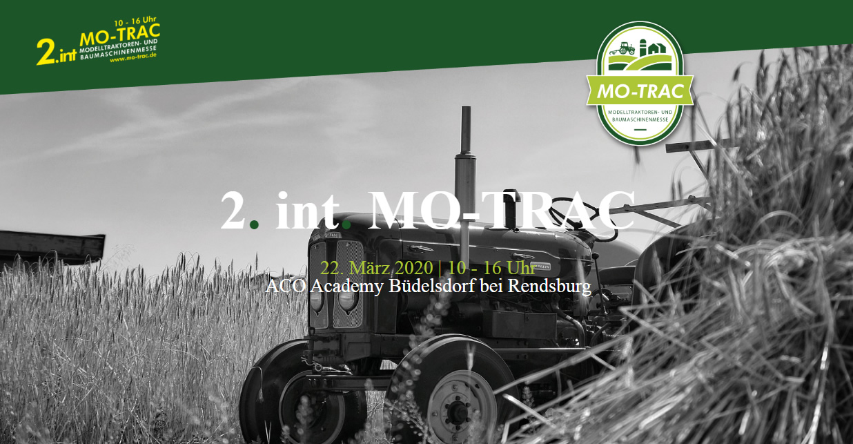 2. int. MO-TRAC Modelltraktoren Messer