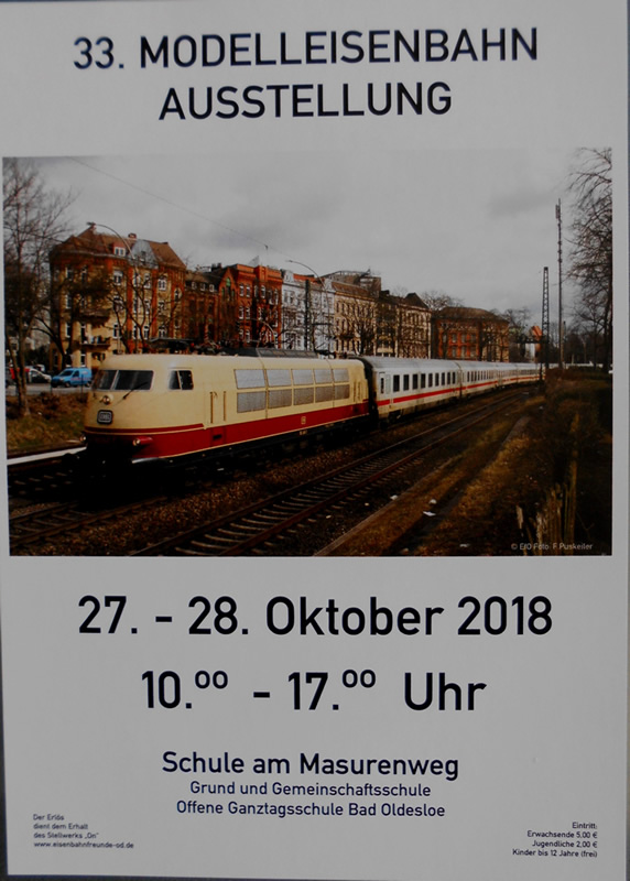 Modellbahn Ausstellung Bad Oldesloe 2018