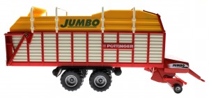Siku 1971 Farmer Pöttinger Jumbo Landwirtschaft Modell Anhänger Ladewagen 1:50 
